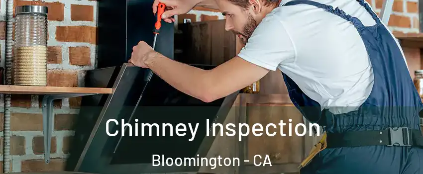  Chimney Inspection Bloomington - CA