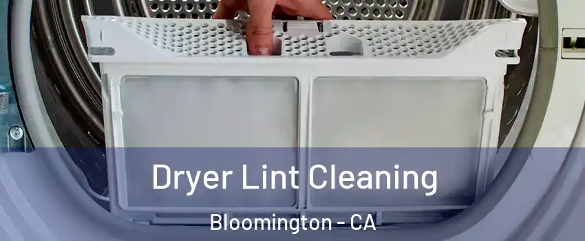  Dryer Lint Cleaning Bloomington - CA