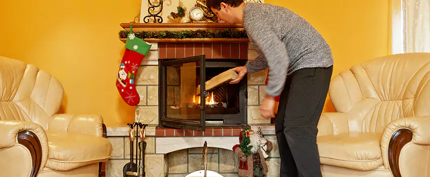 Gas to Wood-Burning Fireplace Conversion Services in Bloomington, California