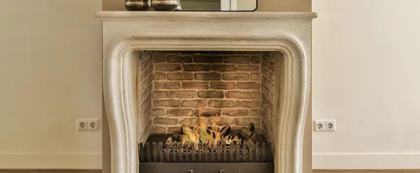Vintage-style Fireplace Redesign in Bloomington, California