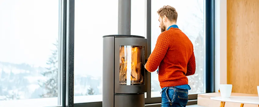 Pellet Stove Chimney Pipe Installation in Bloomington, CA