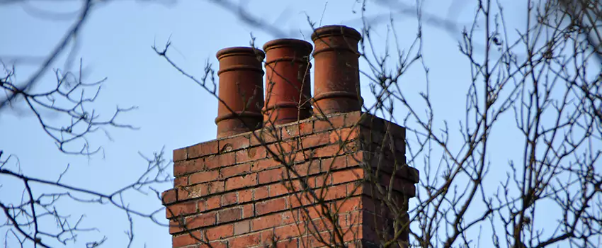 Chimney Crown Installation For Brick Chimney in Bloomington, California