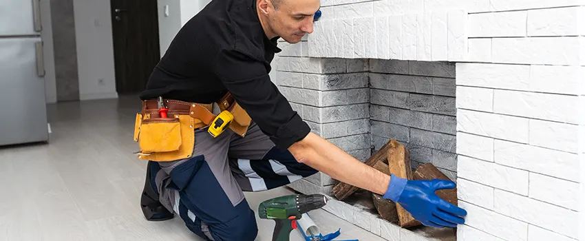 Fireplace Damaged Damper Frame Repair Services in Bloomington, California